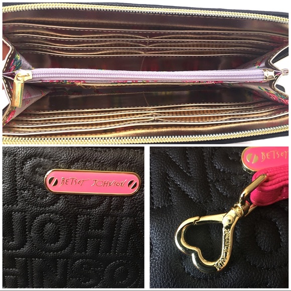 BETSEY JOHNSON Quilted Zia Wristlet Wallet - Picture 3 of 4